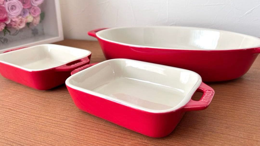 オーバルディッシュ　レクタンギュラーディッシュ　セット