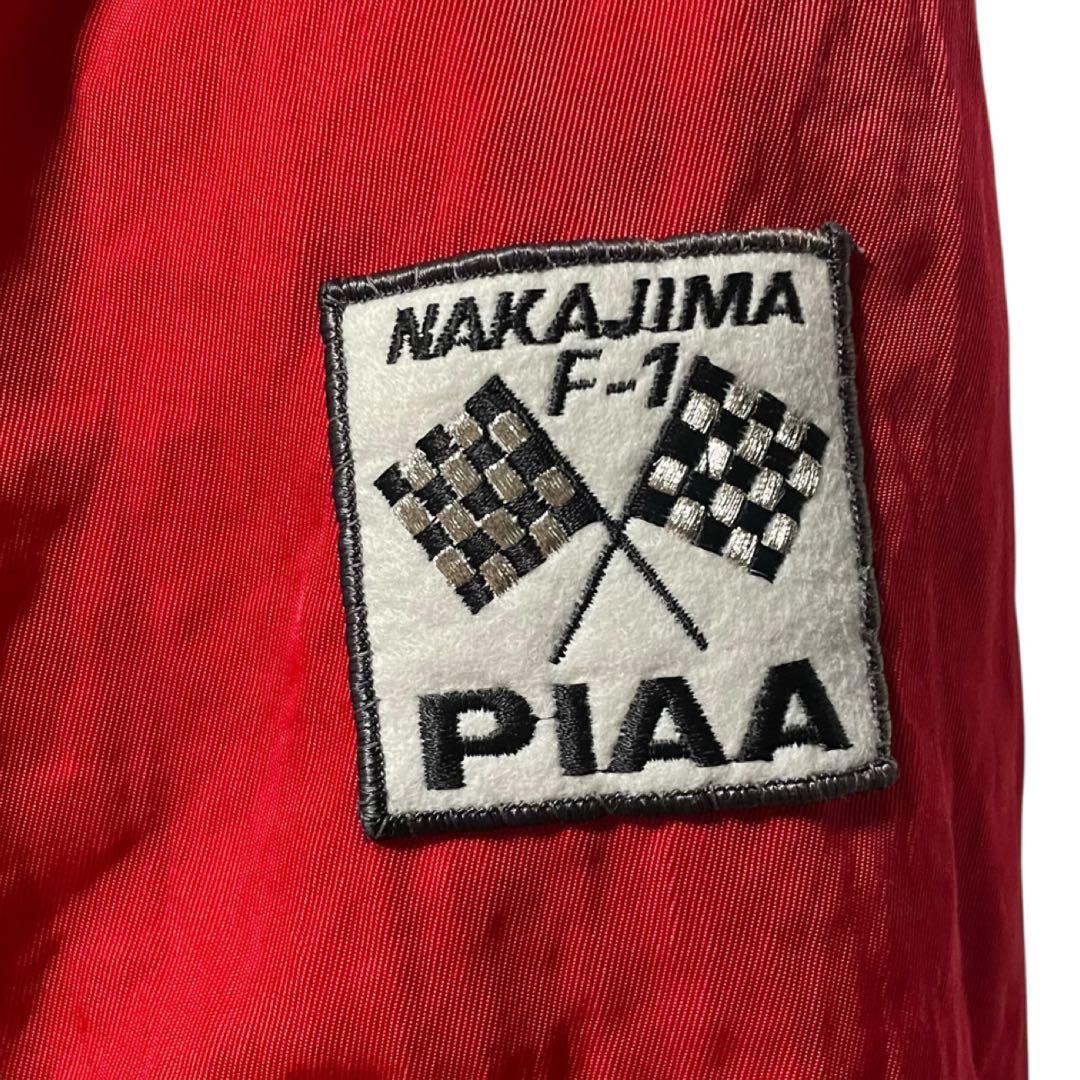 90s レーシングジャケット マルボロ シェブロン L YKK 赤 ヴィンテージ