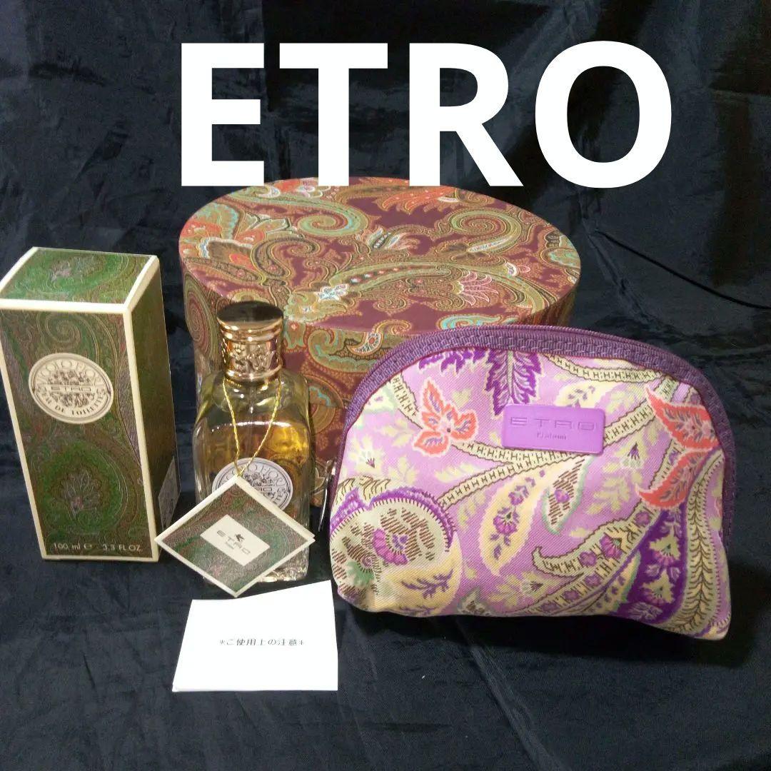 ETRO エトロ ヴィッコロフィオリ オードトワレ ポーチ 円形ボックスセット