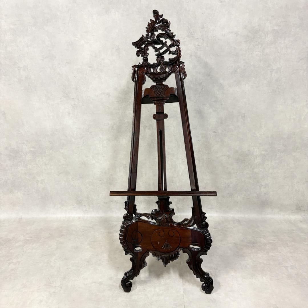 ロココ様式 　イーゼル　マホガニー材