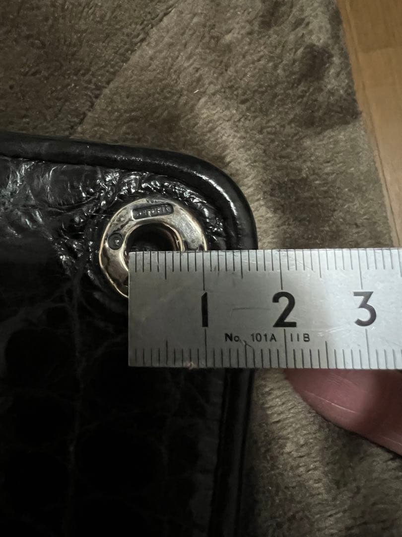 ビルウォール　シャイニー　アリゲーター　ウォレット　長財布　bwl BWL us