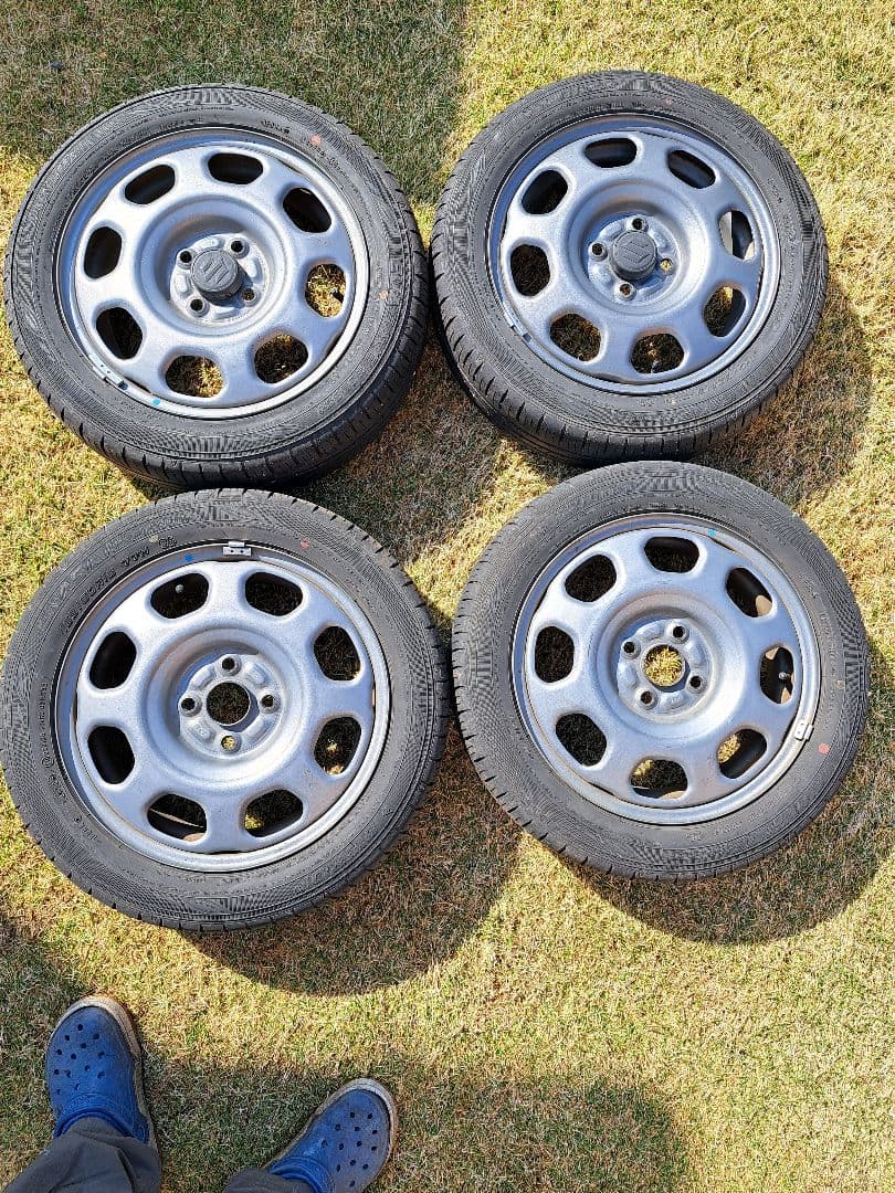 ハスラー　タイヤ　ホイールセット　165/60r15 純正　純正ホイール