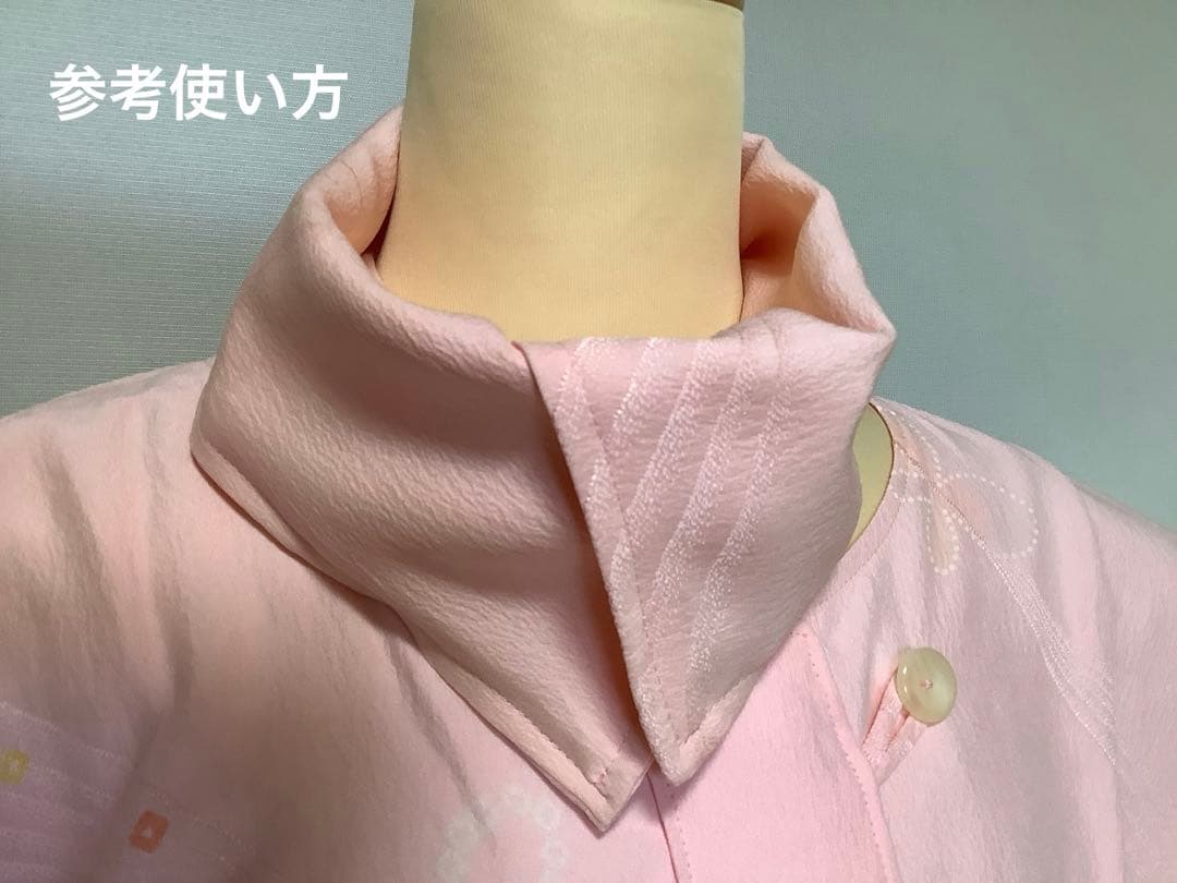 長襦袢反物から仕立てたシルクパジャマ　⑫