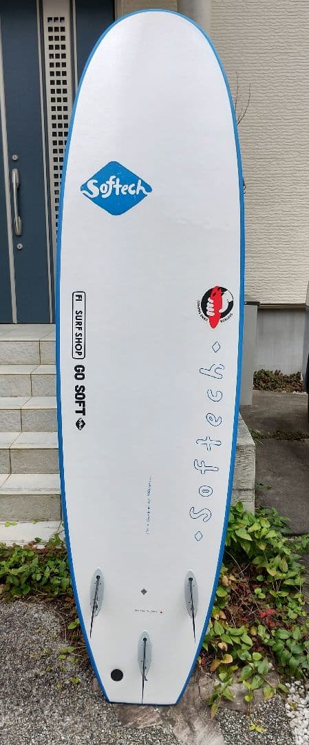 【期間限定セール】Softechソフテック　ソフトボード　7’0″ フィン付
