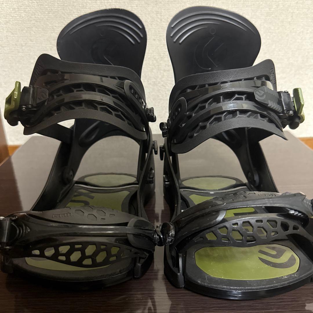 FLUX BDOS ビンディング M ブラック/グリーン