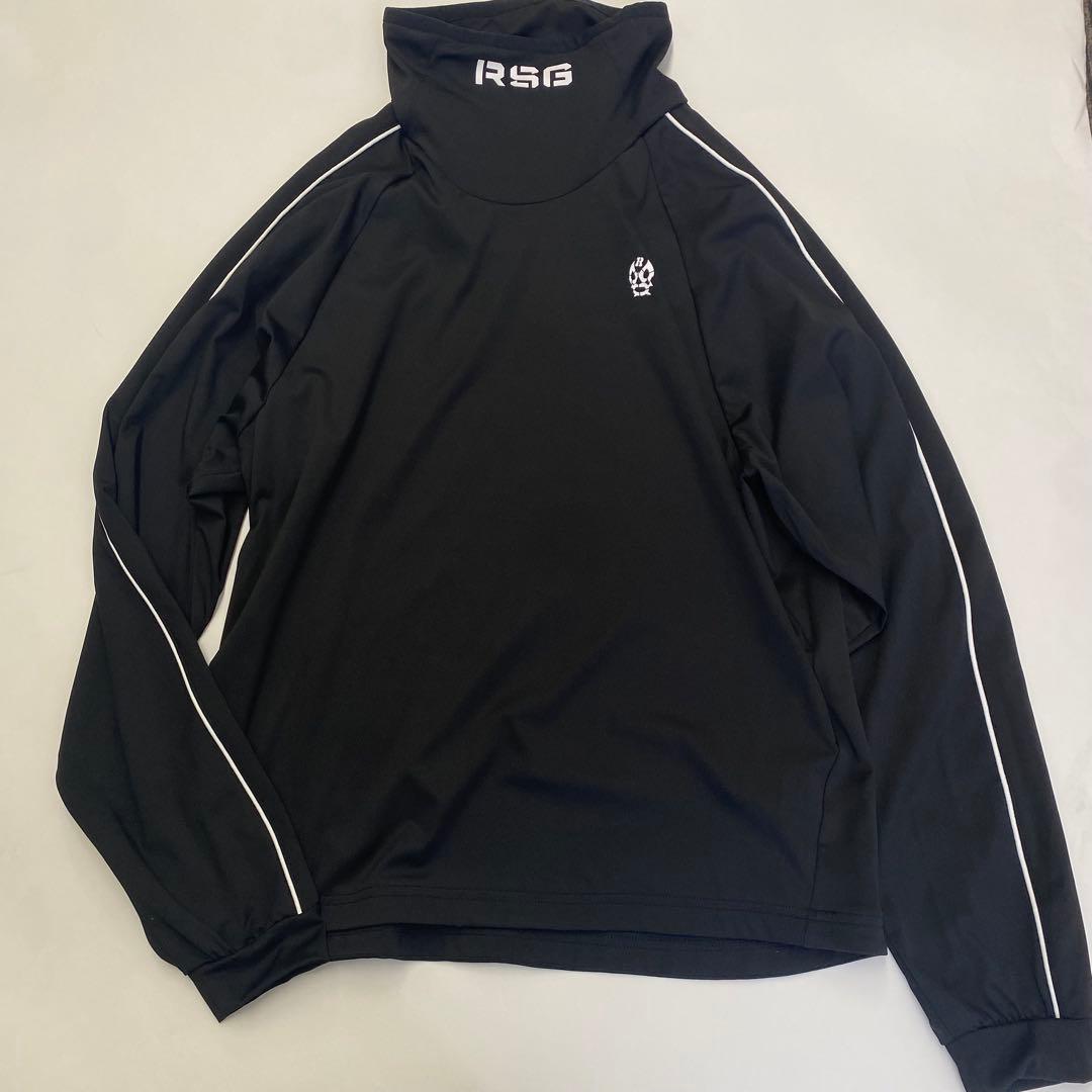 ラッセルノ　ブラック ナイロン　ゴルフ　トップス　パンツ