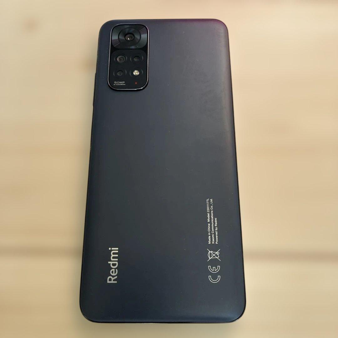 Xiaomi Redmi Note11　グラファイトグレー　Simフリー