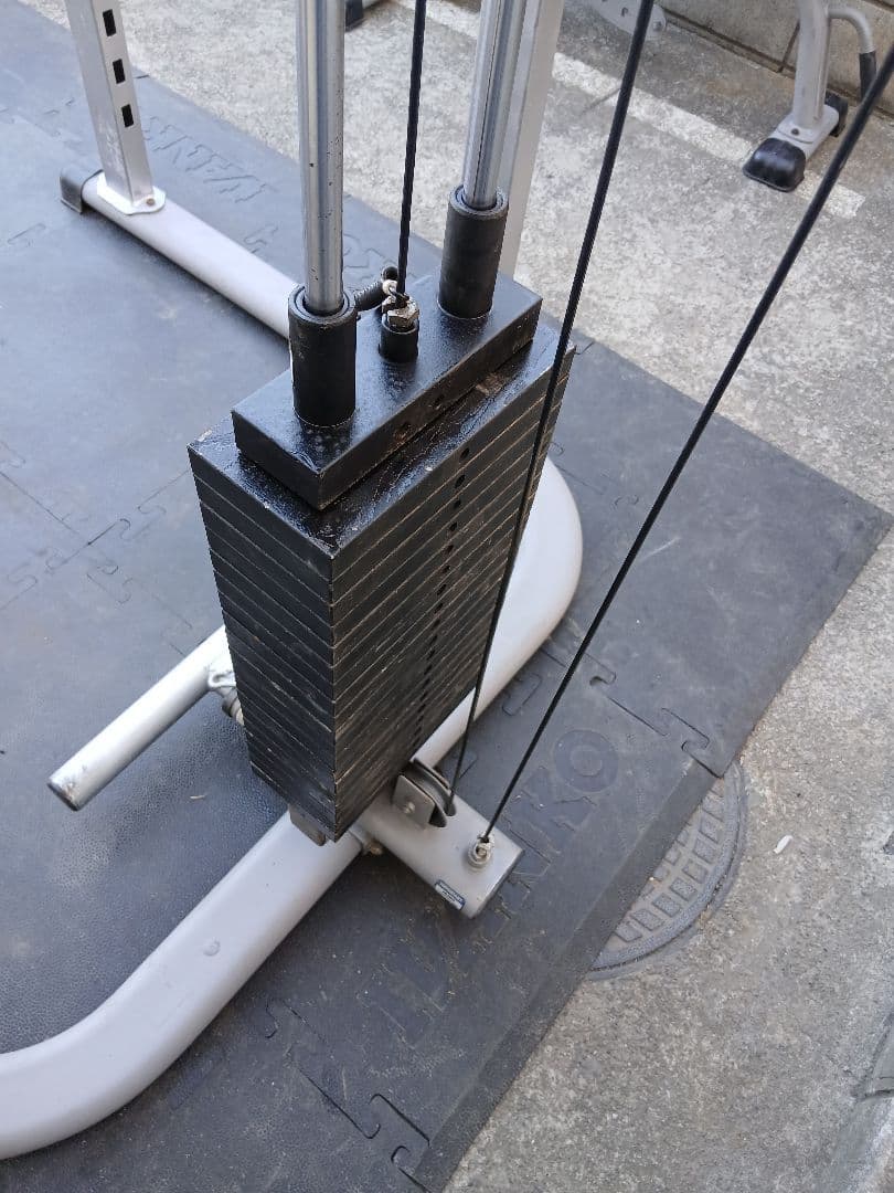 TUFF STUFF パワーラック CPR-265 ラットプル/ベンチ付き