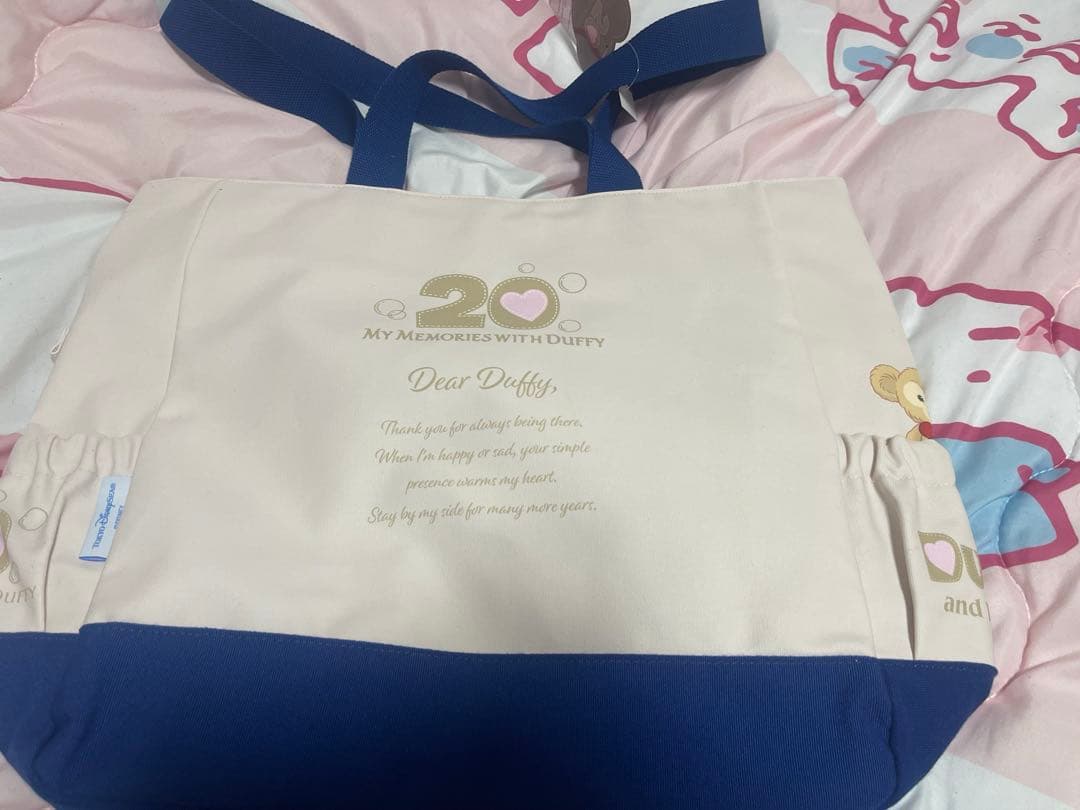 ディズニー ダッフィー＆フレンズ ダフフレ 20周年 トートバッグ