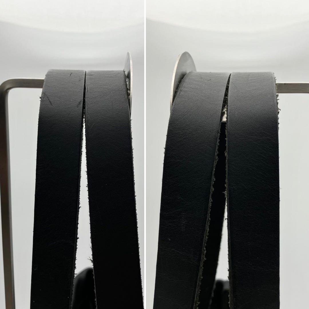 HERZ ヘルツ トートバッグ　オールレザー　肩掛け　ブラック　メンズ