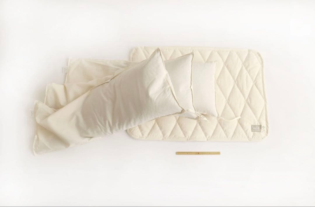 safo オーガニック　ウォッシャブルそば枕　ラージ　2個セット