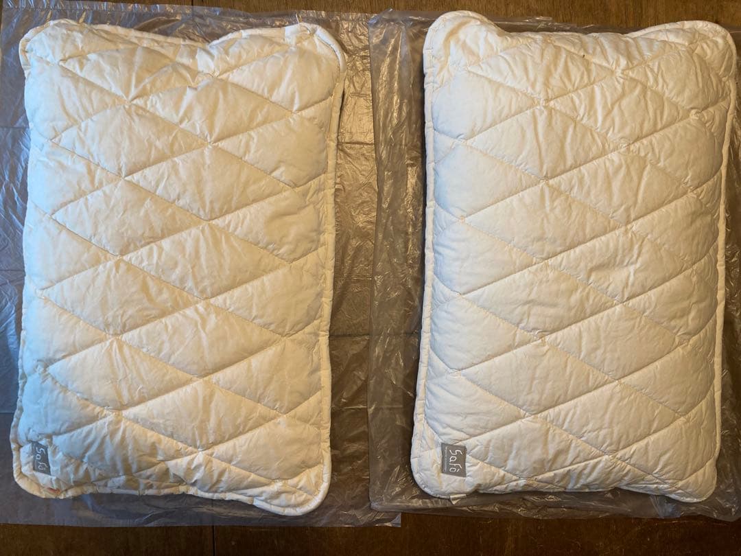 safo オーガニック　ウォッシャブルそば枕　ラージ　2個セット