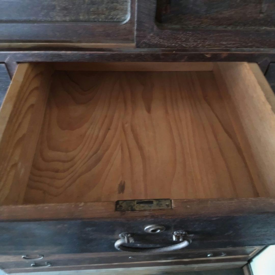 ＊古家具 和ダンス 分離可 引き戸 開き戸 引出し ビィンテ－ジ品 昭和レトロ