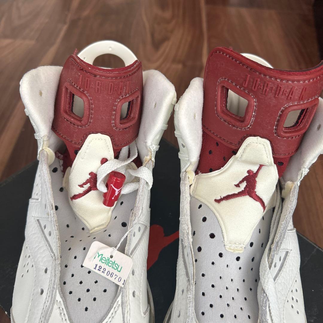 【ジャンク品】新品未使用　ナイキ エアジョーダン6 マローン　25.0