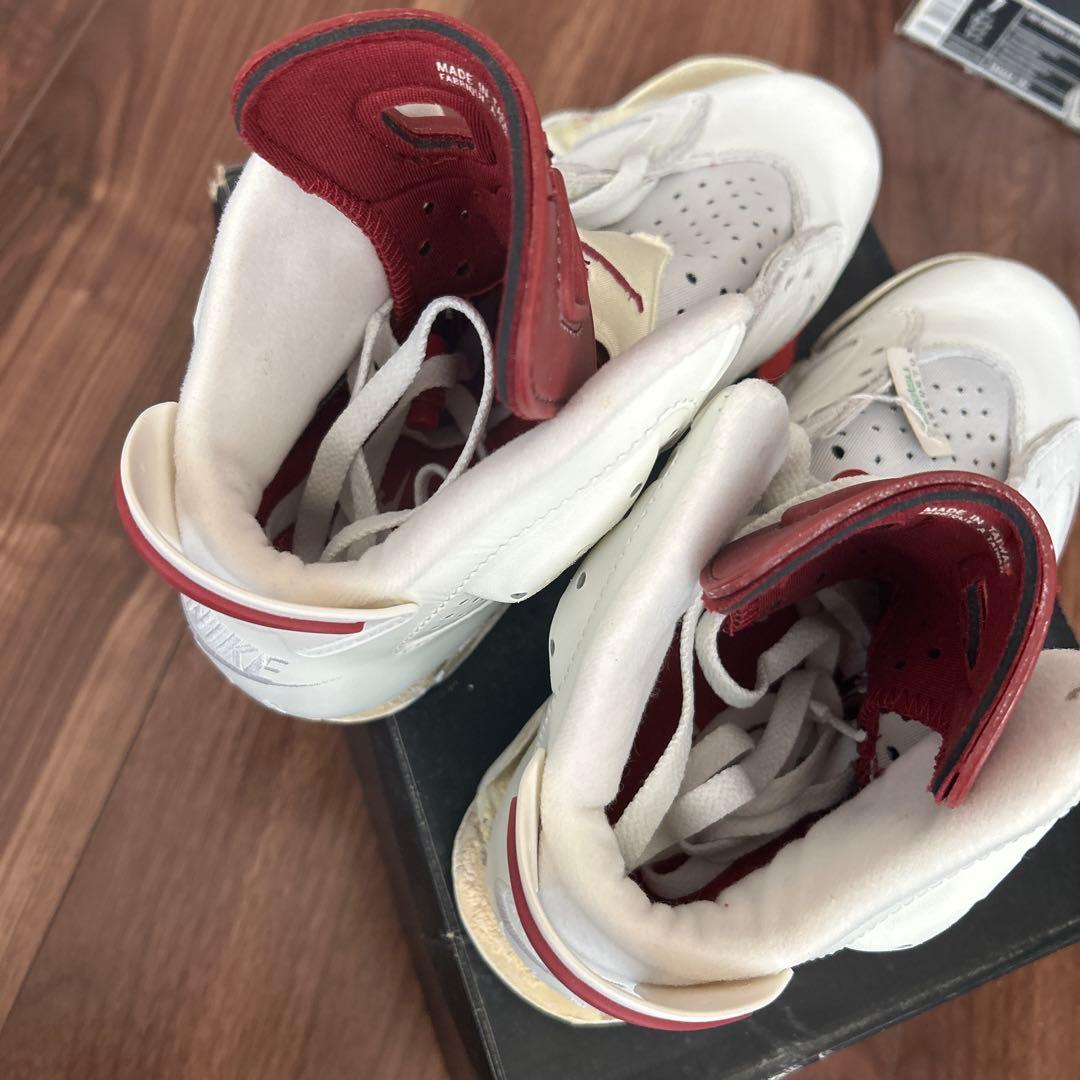 【ジャンク品】新品未使用　ナイキ エアジョーダン6 マローン　25.0