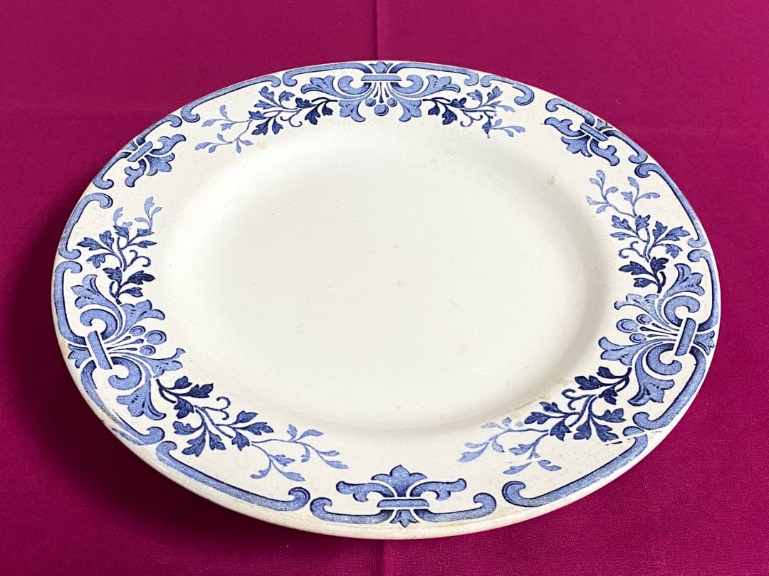 フランス LUNEVILLE « MAJUNGA »コンポート皿