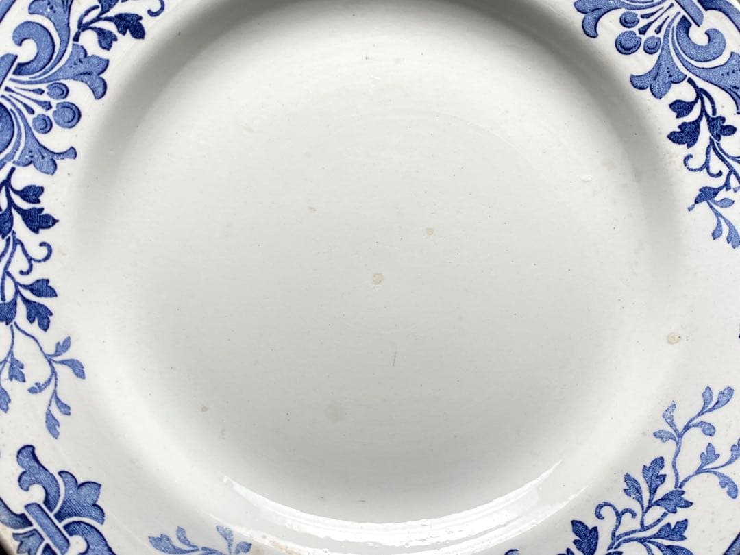 フランス LUNEVILLE « MAJUNGA »コンポート皿