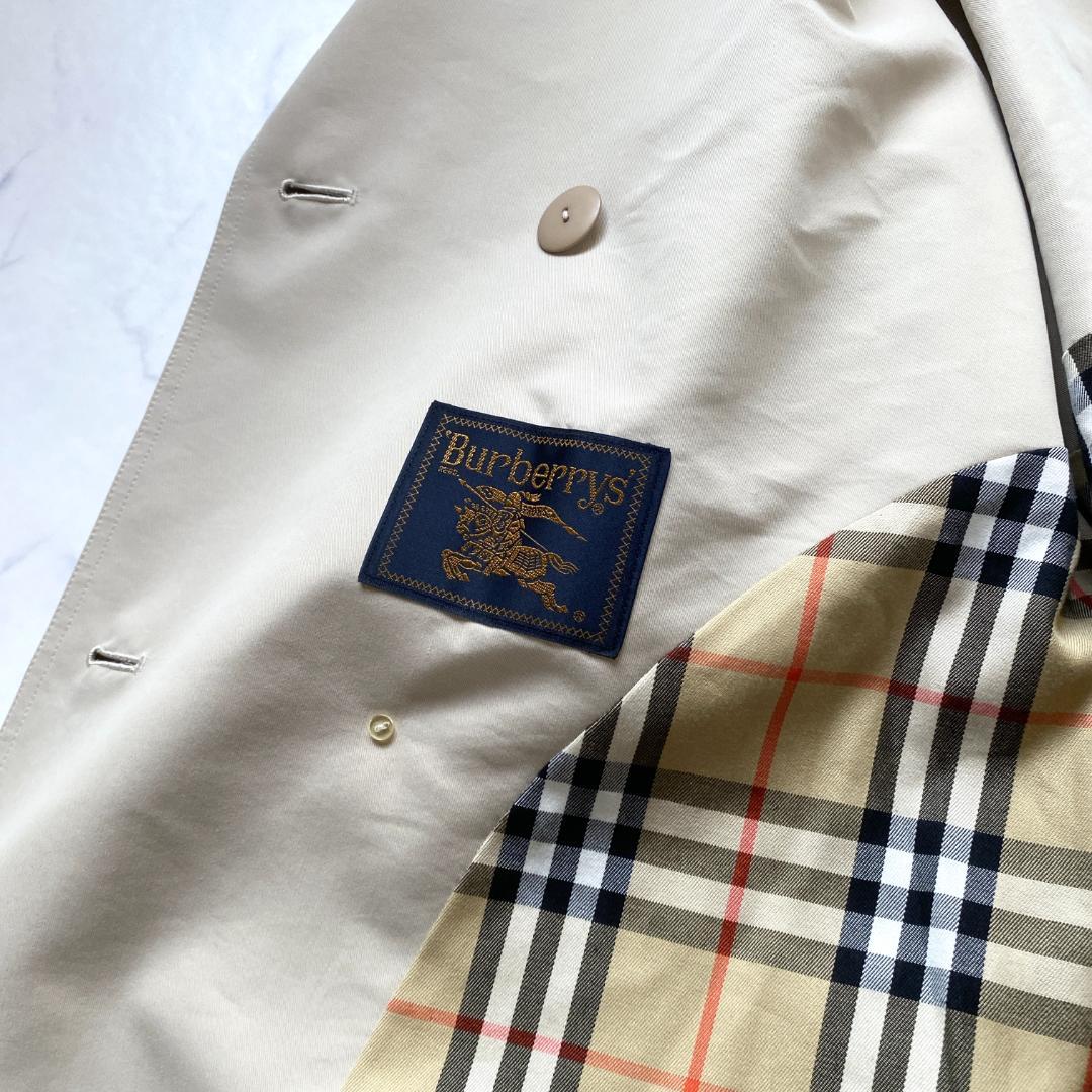 Burberrys トレンチコート 金ボタン ダブル ベルト 7AR