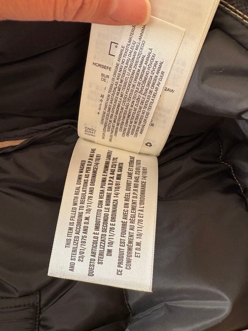 バーバリー　子供服　ダウン　オールインワン