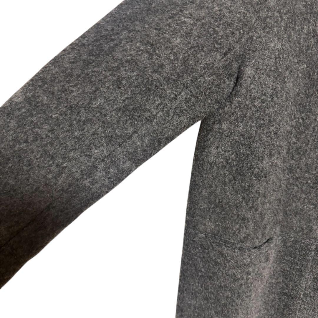 TRANS WORK 三陽商会/スライバーループコートサイズ40/濃いめグレー