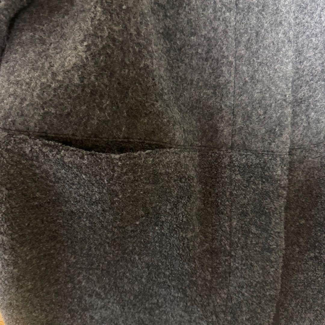 TRANS WORK 三陽商会/スライバーループコートサイズ40/濃いめグレー