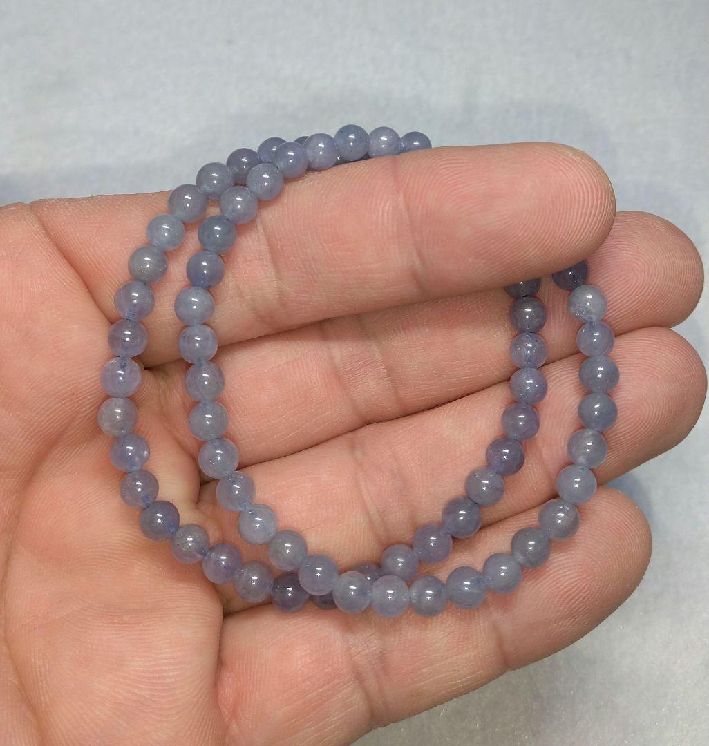 【良質,超小粒】ライトカラータンザナイト《２本セット》５㎜