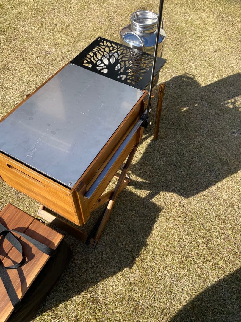 「最高級ステンレス」ブラックデザイン　合舎用　エッジスタンド取り付けバー