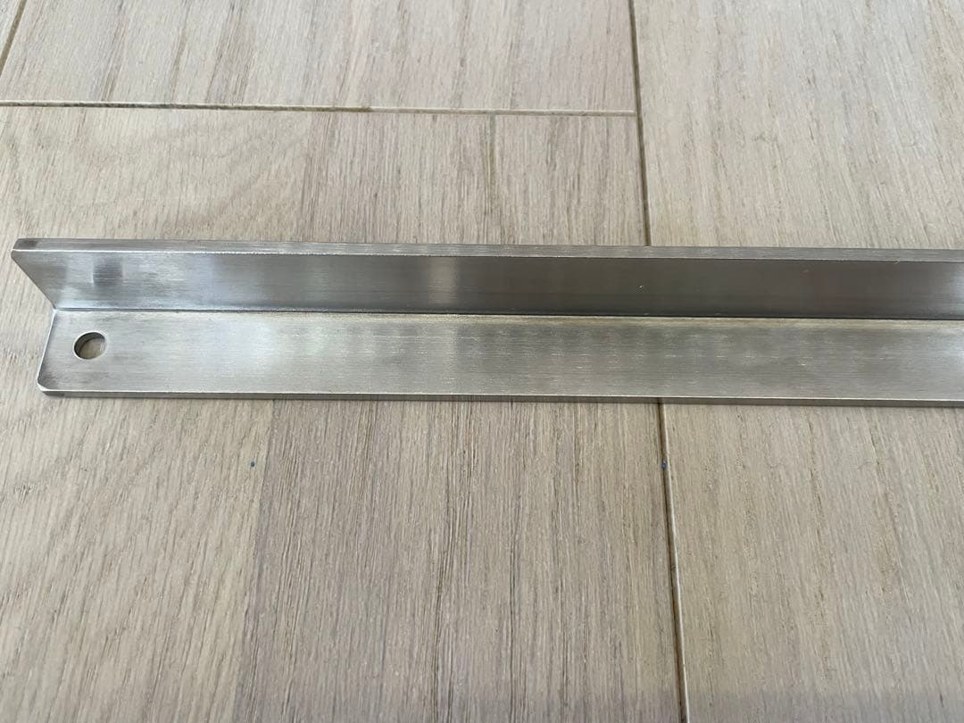 「最高級ステンレス」ブラックデザイン　合舎用　エッジスタンド取り付けバー