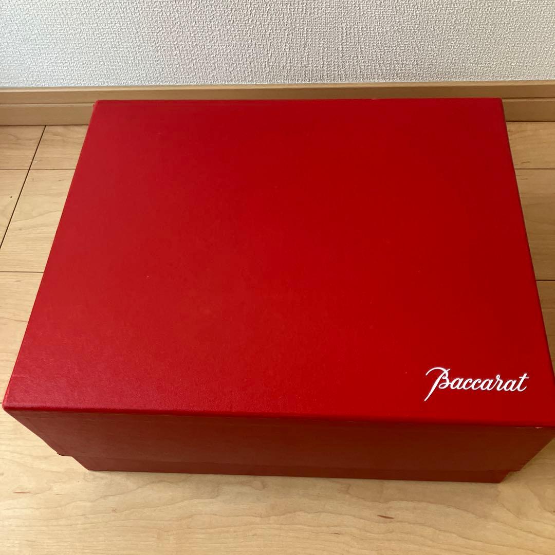 【未使用】BaccaratチータCheetahフィギュリン5kgクリアクリスタル