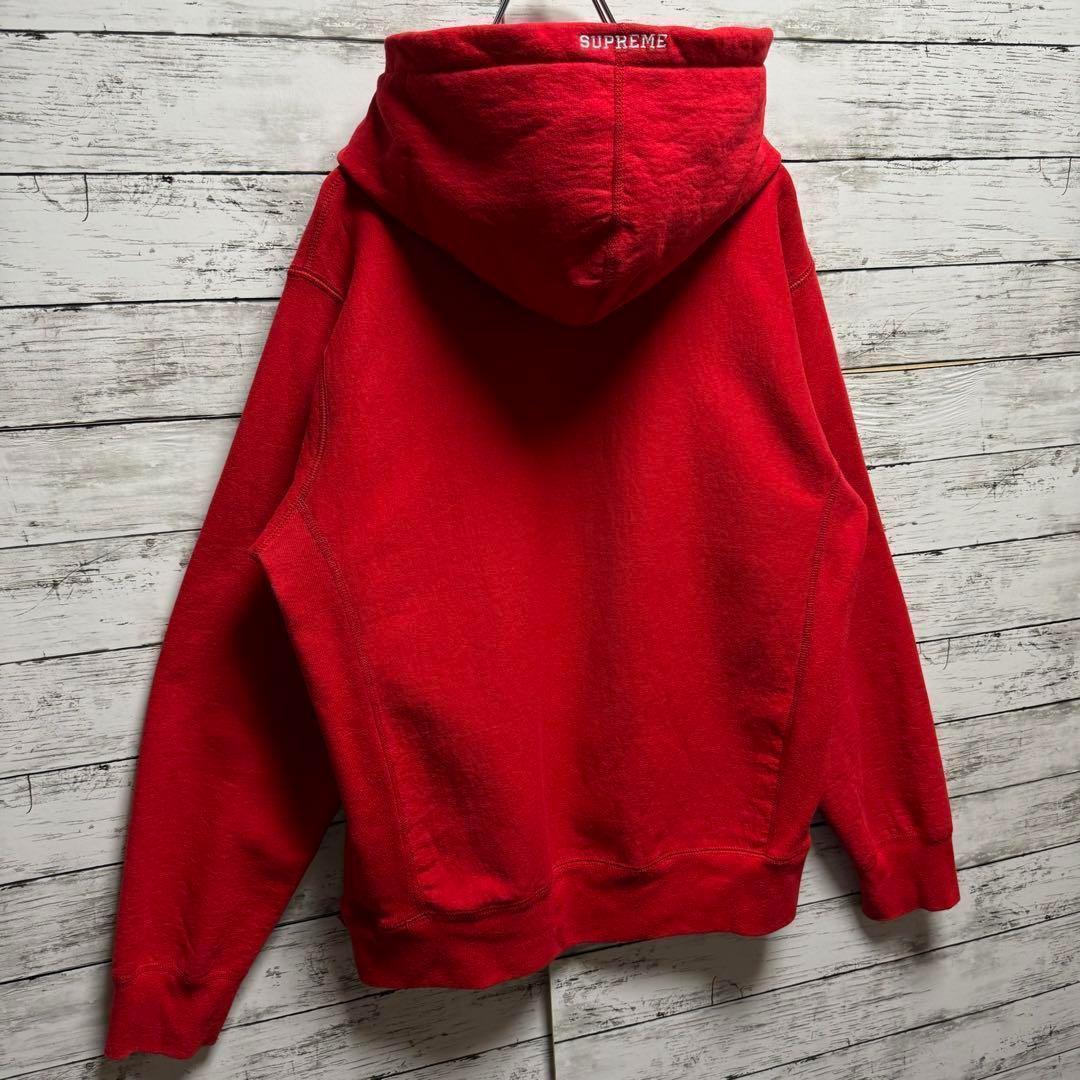 422【即完売モデル】シュプリーム　Sロゴ　刺繍ロゴ　レア　入手困難　パーカー