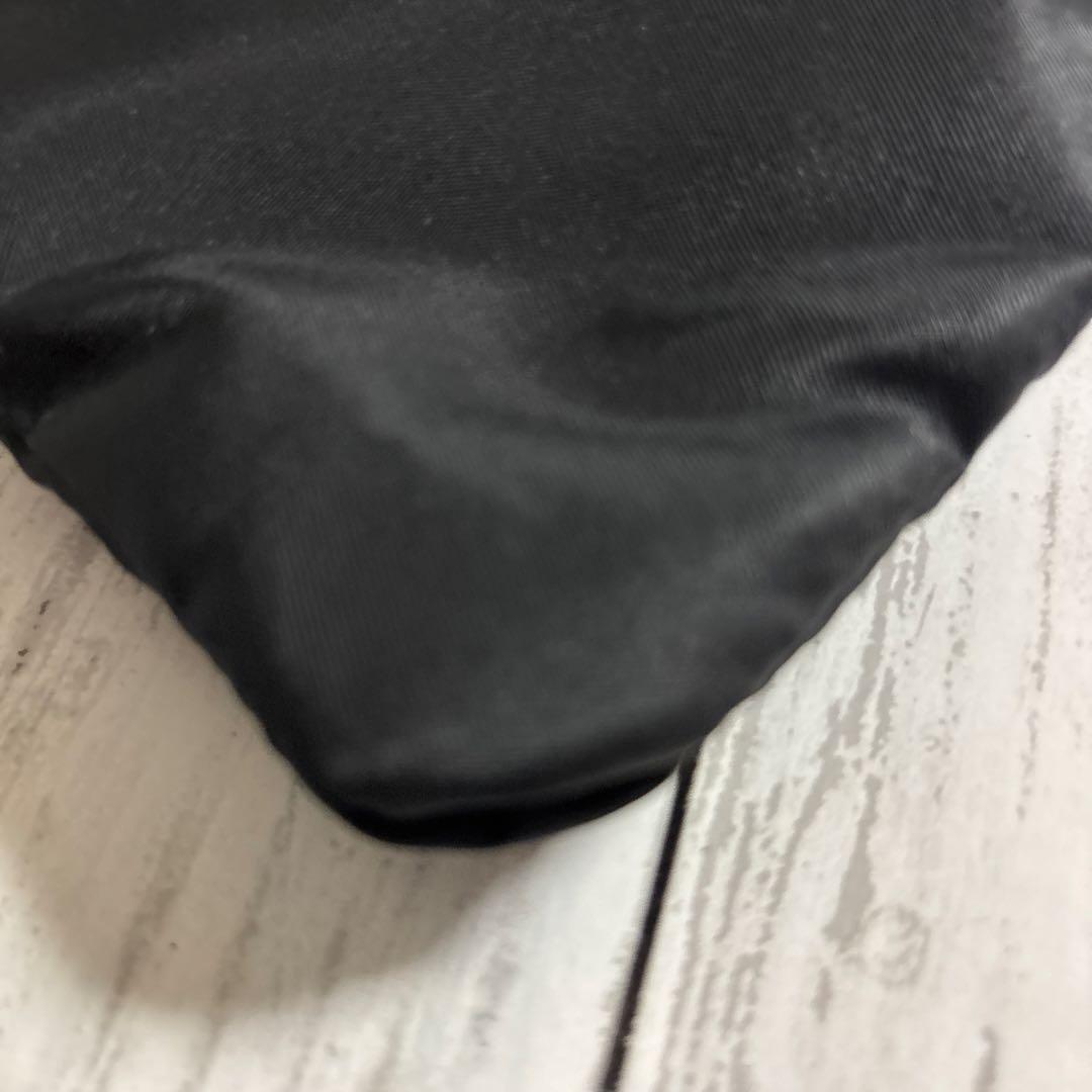 希少品　ブラック巾着袋 ポーター