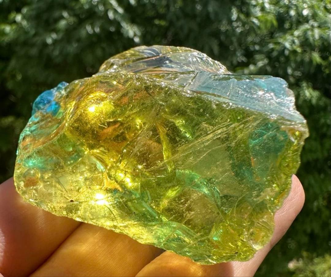 さ*ら様 1点物シエラネバダ産アンダラクリスタル　マルチカラー　レムリア高次元ヒ