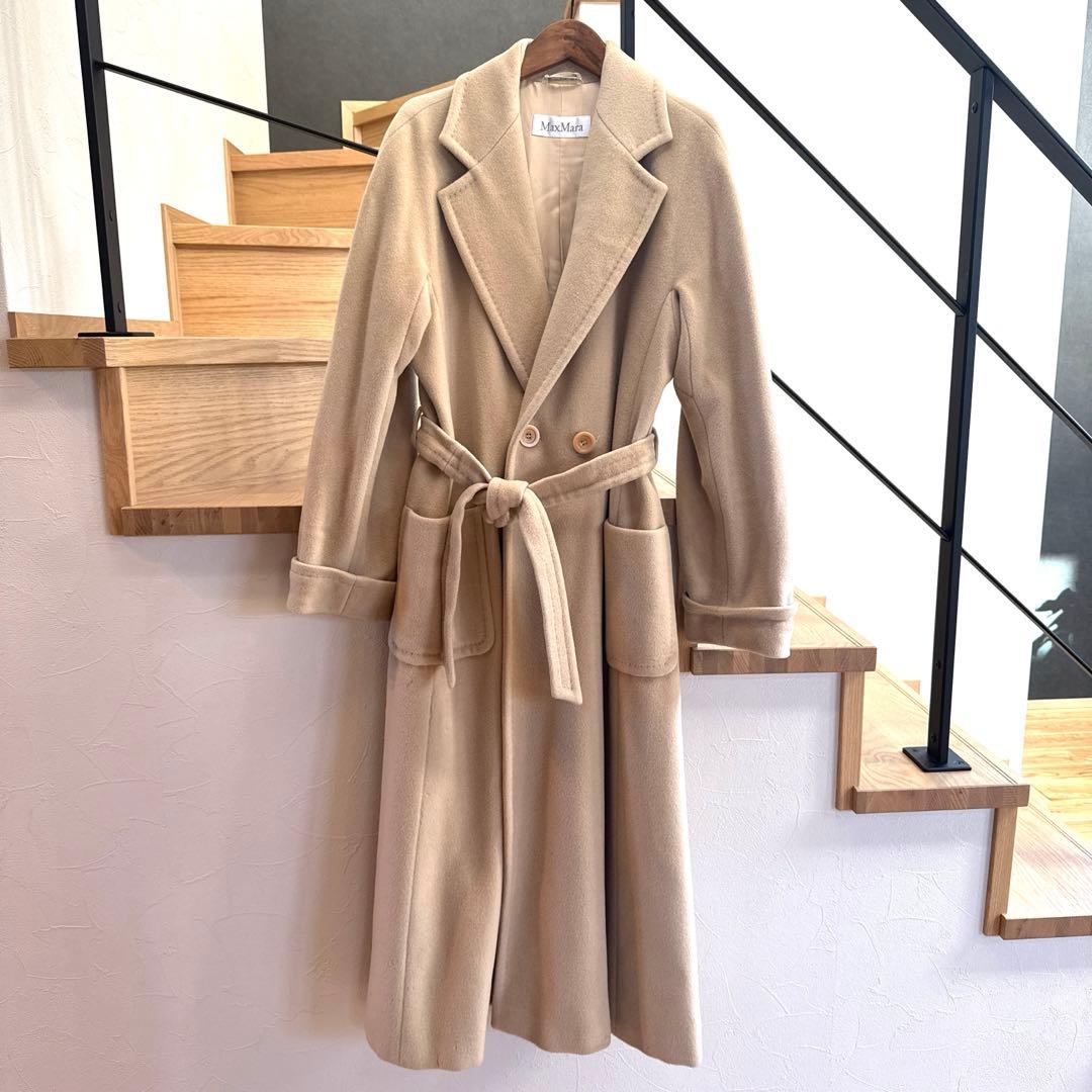 Max Mara 白タグ　ロングコート　40 訳あり