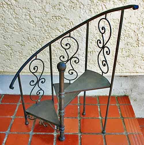 フラワースタンド ディスプレイ台 階段 アイアン  1111TWO001