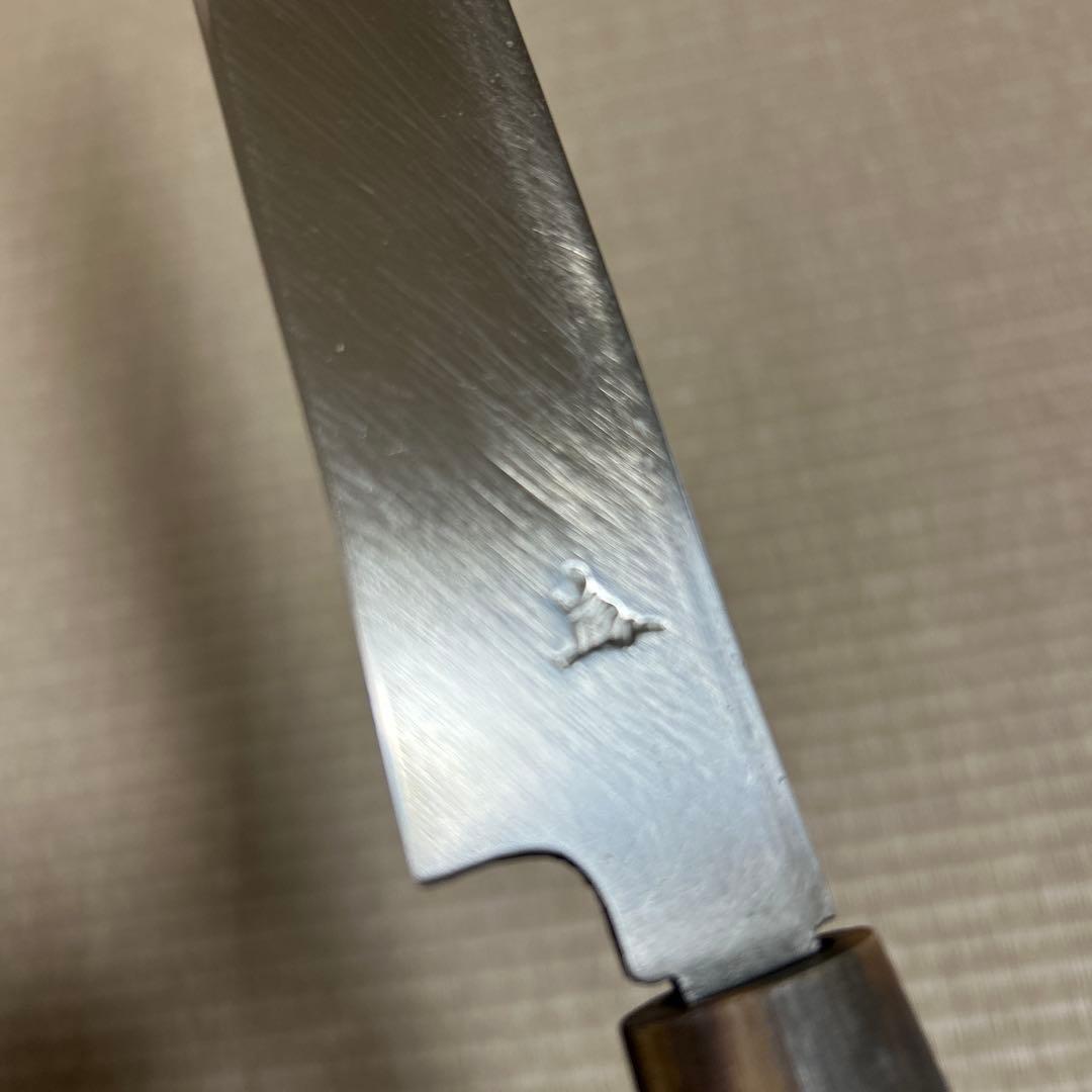 源正吉　柳刃　包丁　和包丁　白鋼　霞　水牛柄　刺身包丁