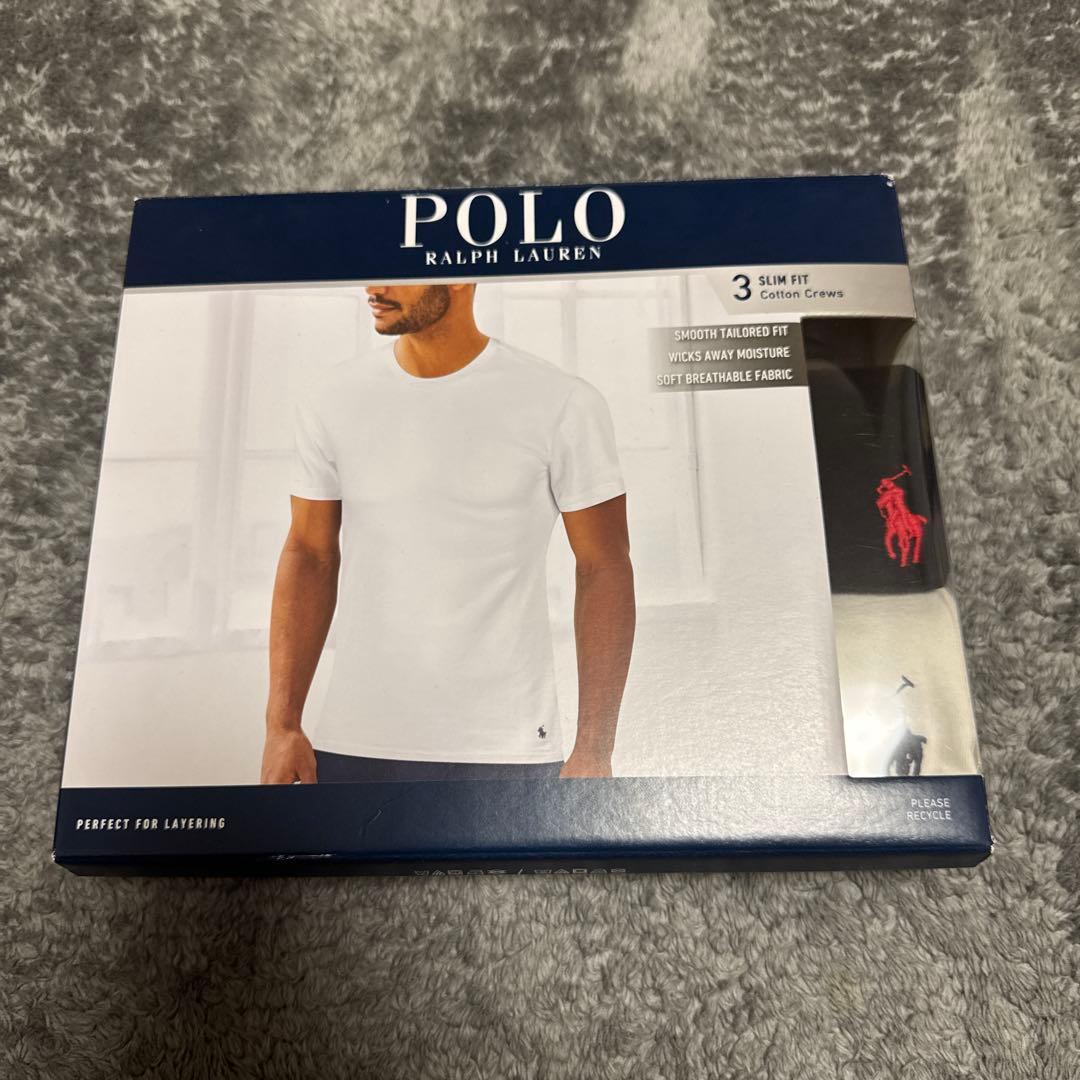 polo ralph lauren tシャツ　黒、白セット　sサイズ
