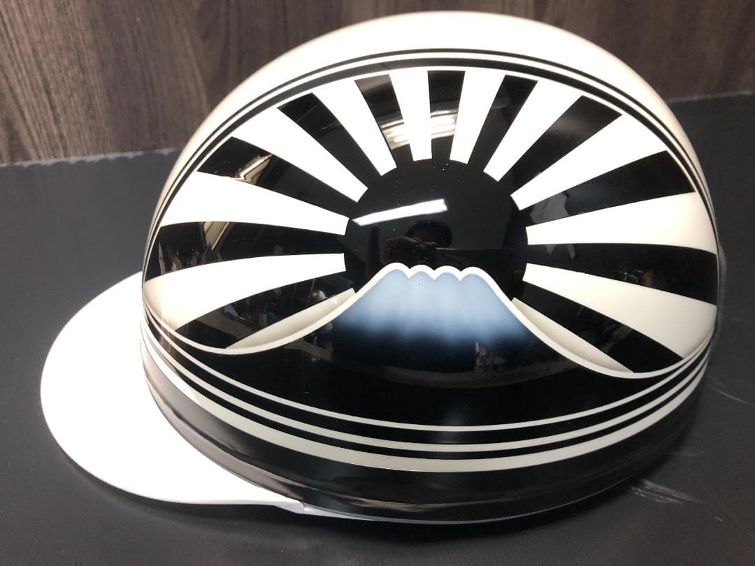 送料込！！カスタムコルク半　富士日章　白黒　最安値234