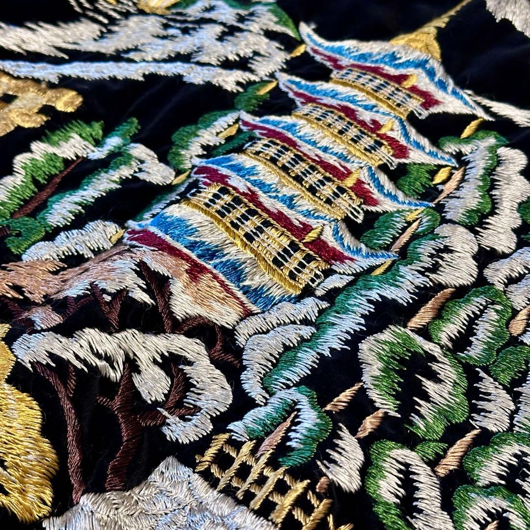【超希少品】WAREHOUSE レプリカ 龍刺繍スカジャン vintage 古着
