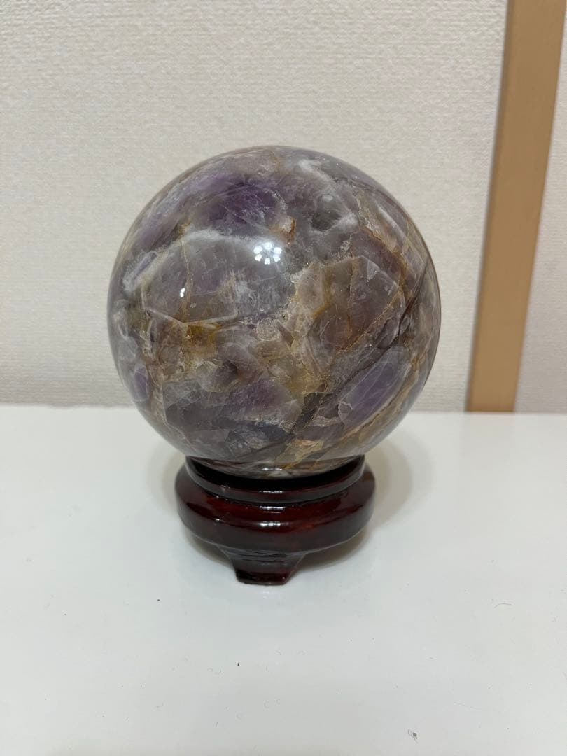 パワーストーン　アメジスト　水晶　131mm ブラジル産　2411-15a-1