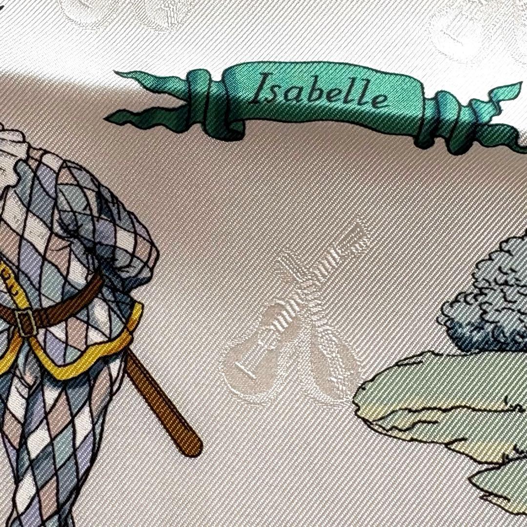 【未使用級•美品】エルメス カレ90 コメディイタリエンヌ シルク スカーフ 箱