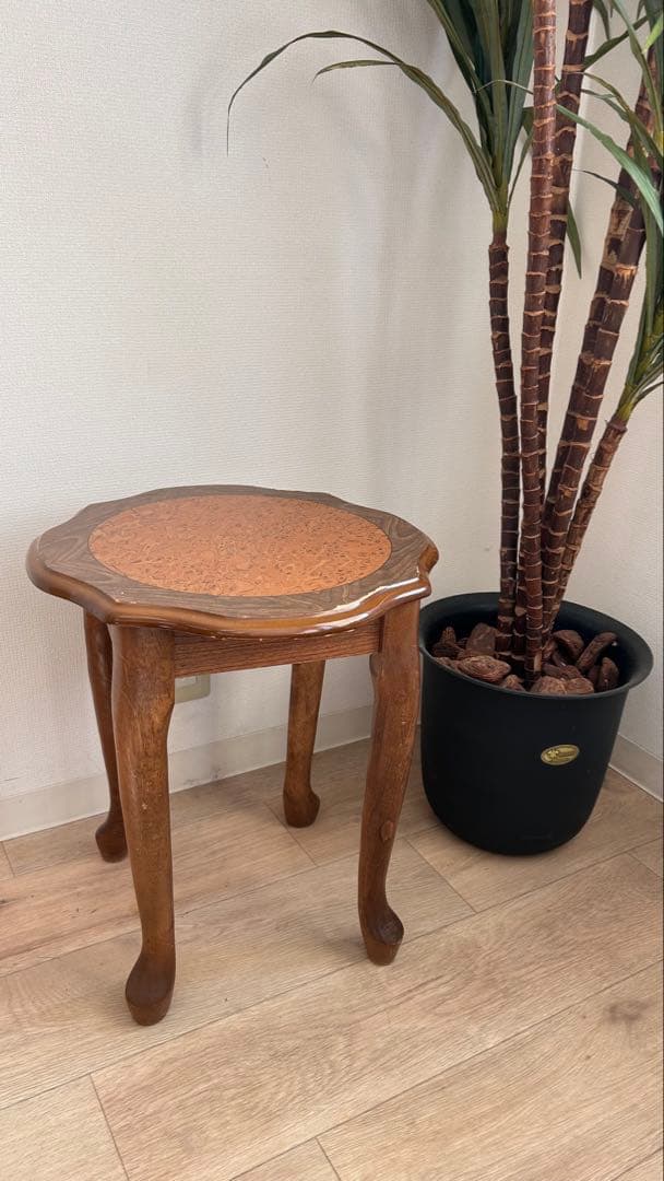 アンティークサイドテーブル　古民家　ヴィンテージ