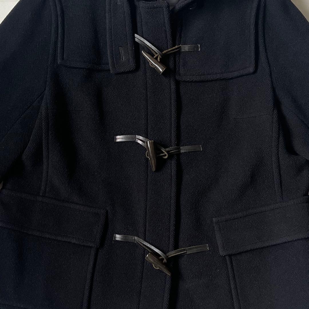 希少 バーバリーロンドン ダッフルコート 大きいサイズ 2XL ヘリンボーン