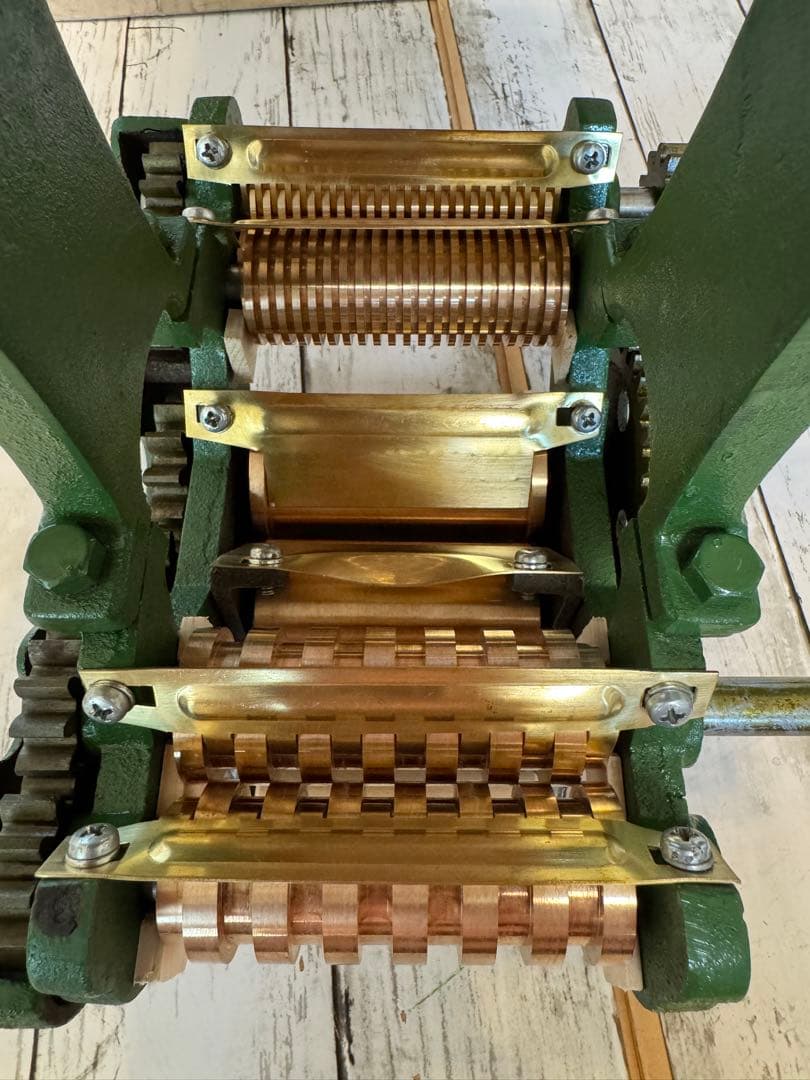 小野式製麺機1号型後期モデル2.2mm&6.3mm元箱付き