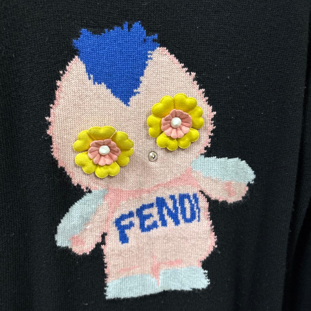 FENDI キャラクター長袖ワンピース
