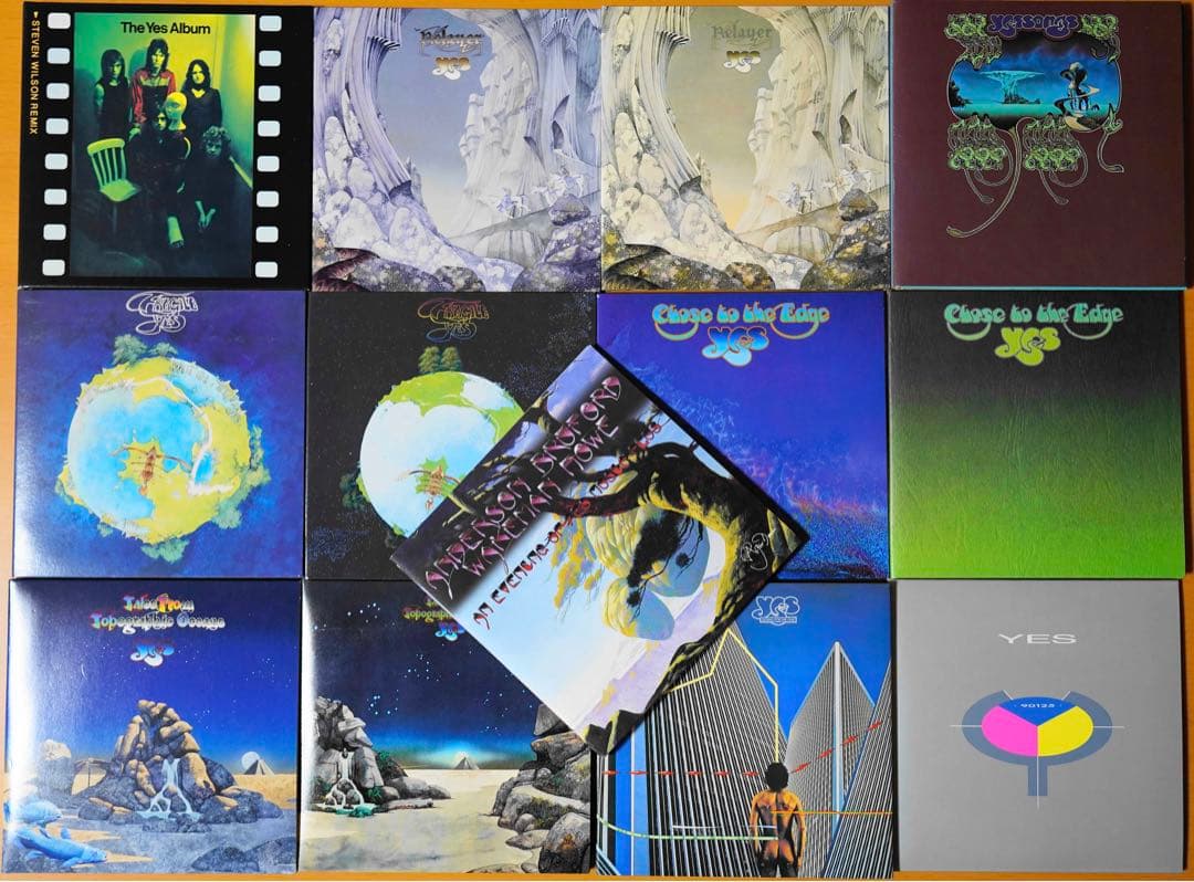 Yes 紙ジャケCDまとめ