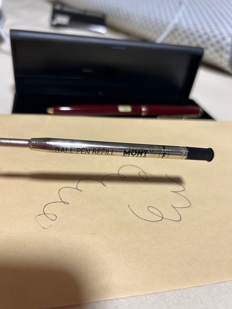 『あきちゃん』Montblanc ボールペン ハンマートリガーワインレッド