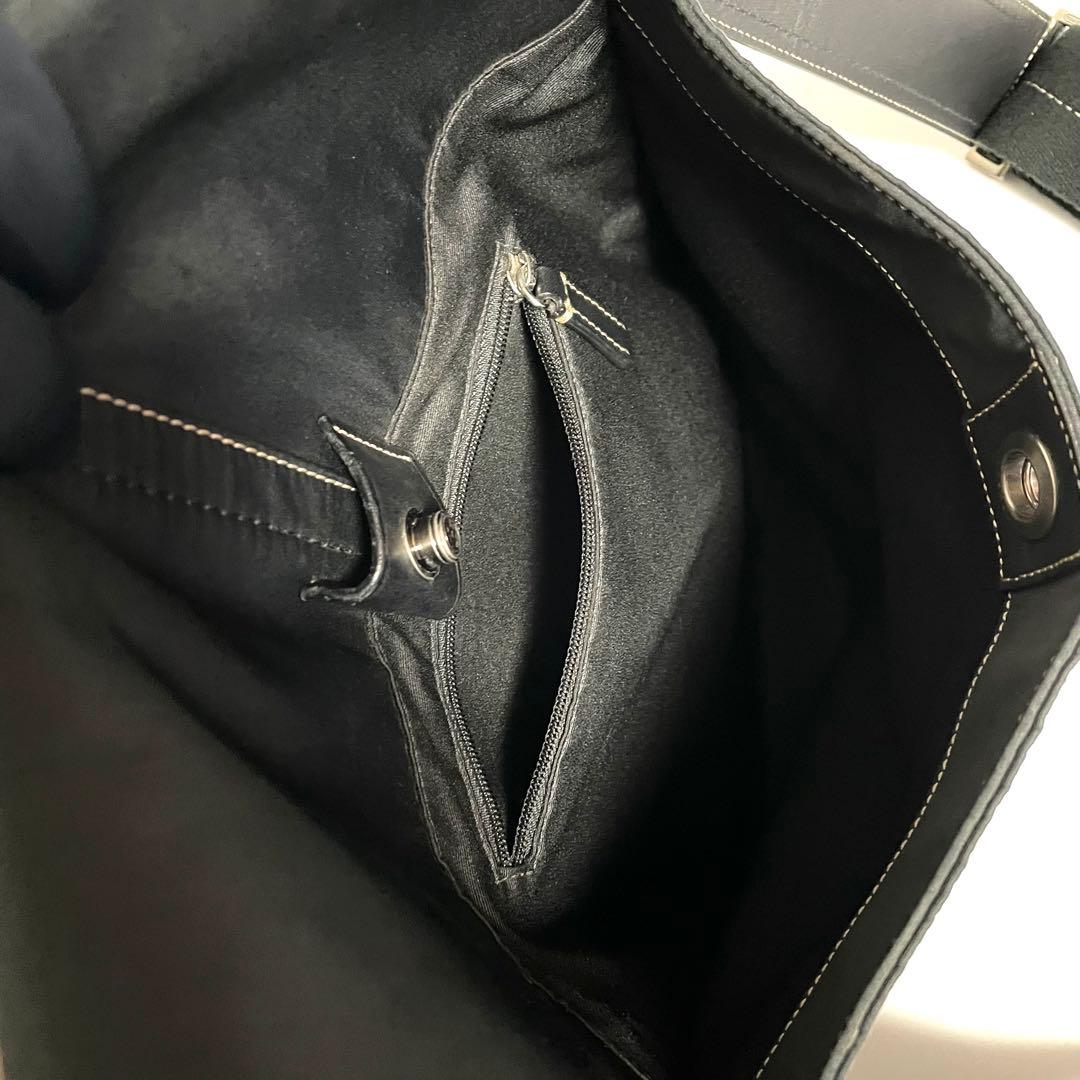 ✨極美品✨COACH コーチ メッセンジャーバッグ 斜め掛け ナイロン×レザー