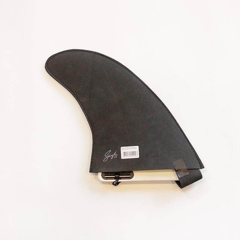 FCS2 SINGLE 8\" ロングボード ボックスフィン PG ホワイト