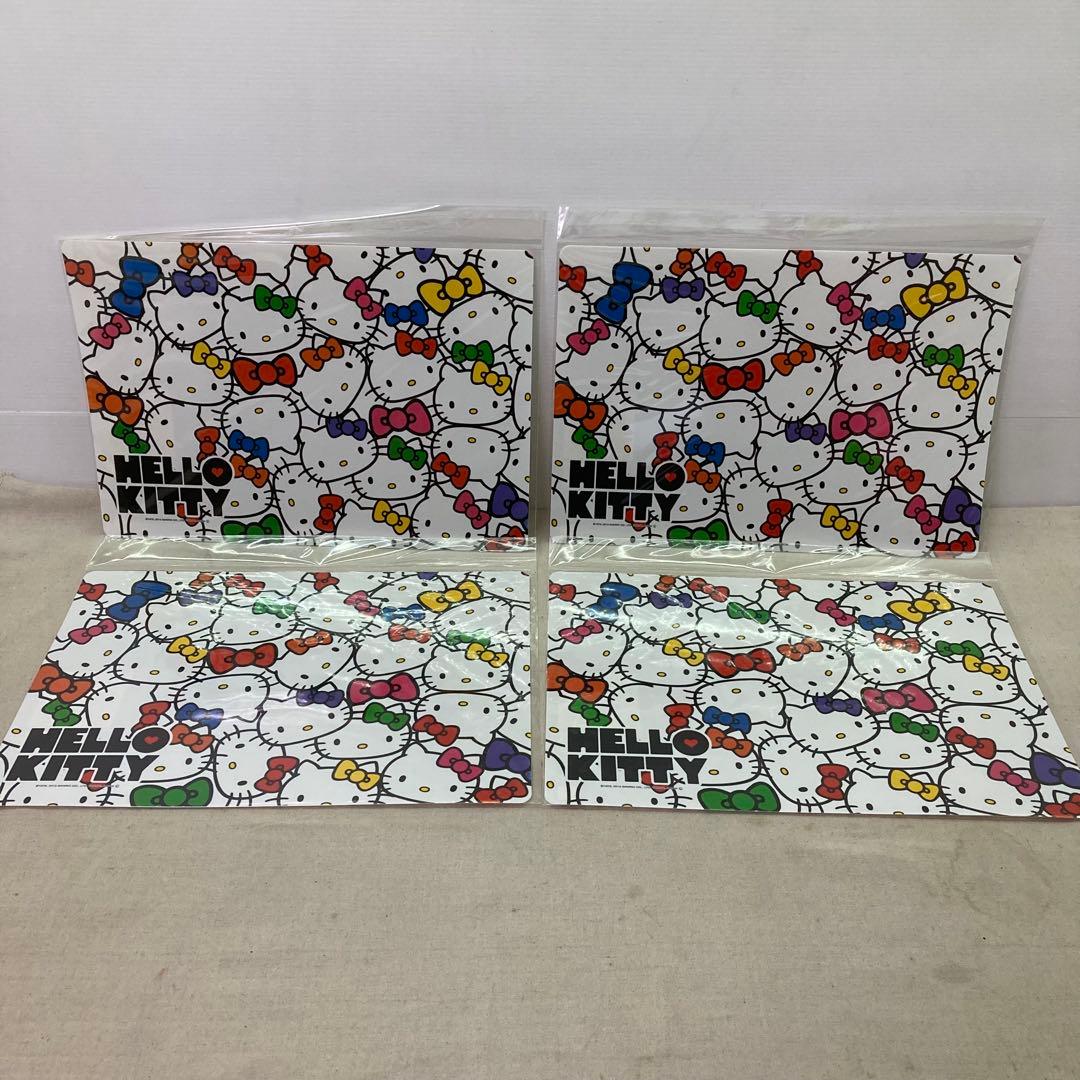 【新品未使用★2012年製★４枚セット】ハローキティ　ランチョンマット　サンリオ