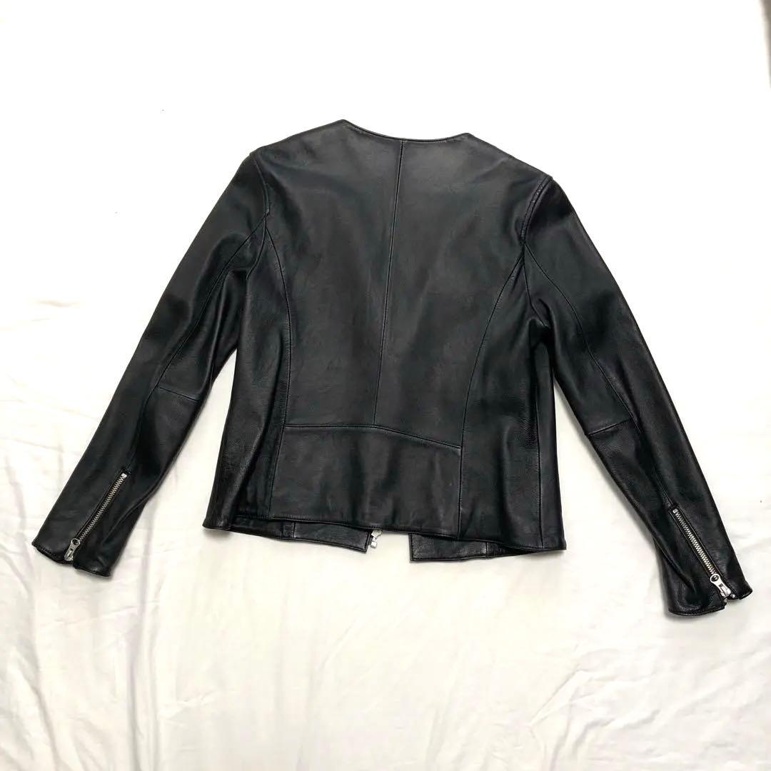 こにゃら 様用【NOLLEY'S 】ラムレザー　ライダースジャケット　黒